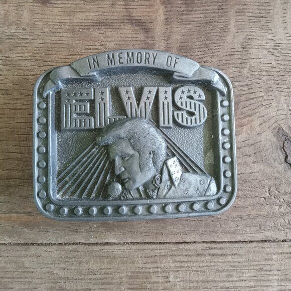 ELVIS  Belt Buckle - Picture 1 of 2